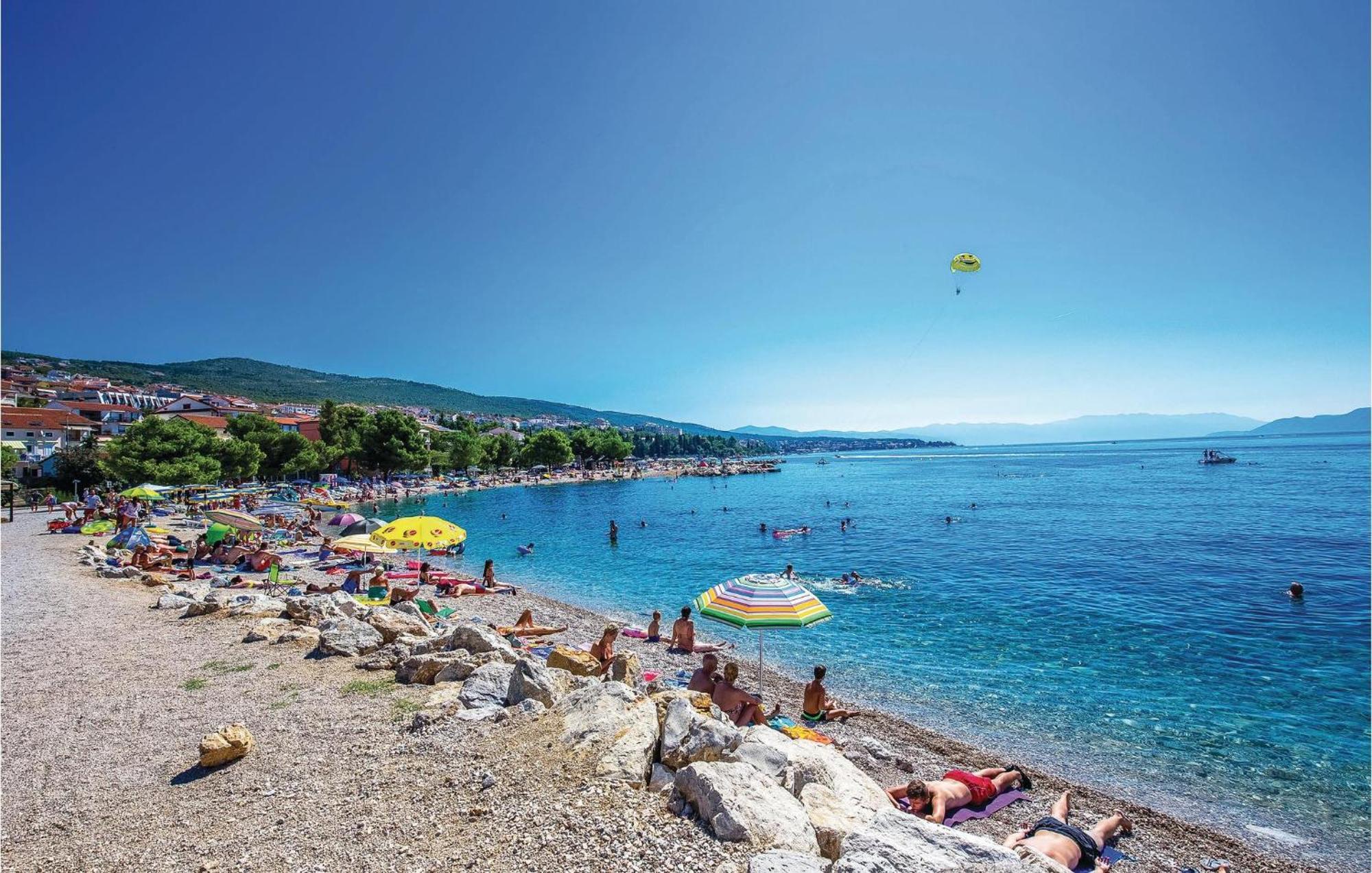 Nice Apartment In Crikvenica With Wifi Dış mekan fotoğraf